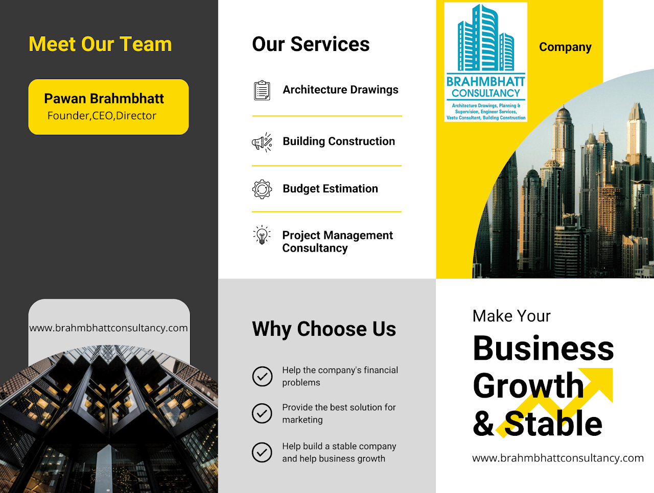 Career at Brahmbhatt Consultancy